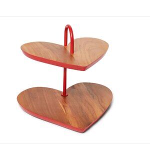 The Cellar Valentine S Day 2-Tiered Heart Server